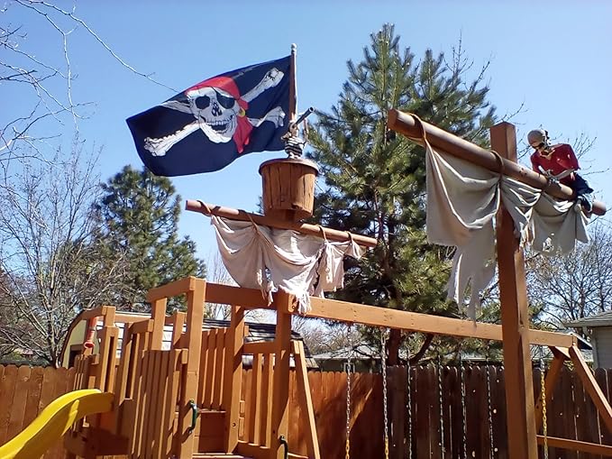 PIRATE RED BANDANA