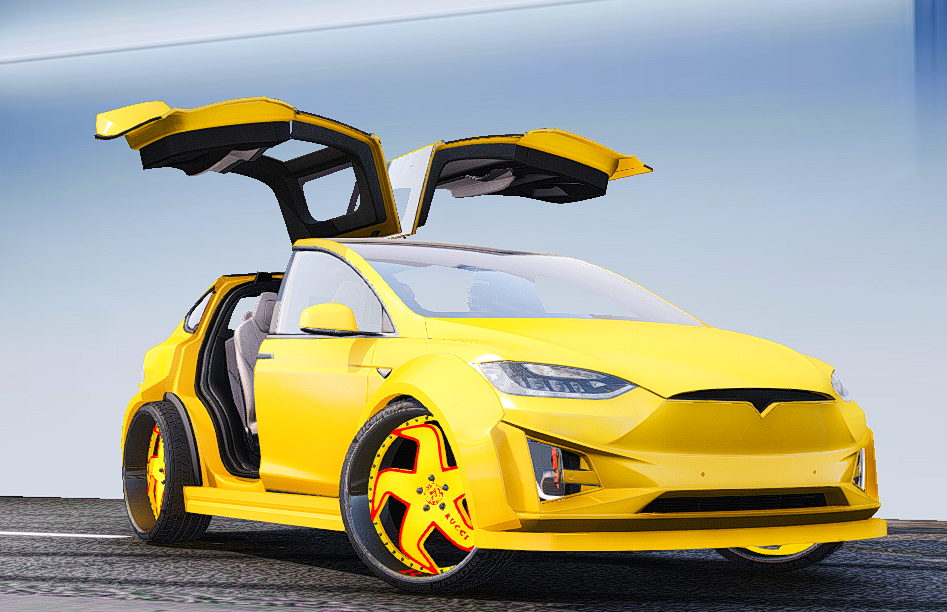 Tesla Model X Donk Edition β‘π