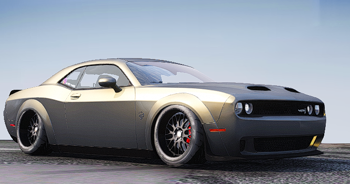 ⚡ Dodge Challenger SRT Hellcat Widebody (Bagged & Tuned) ⚡