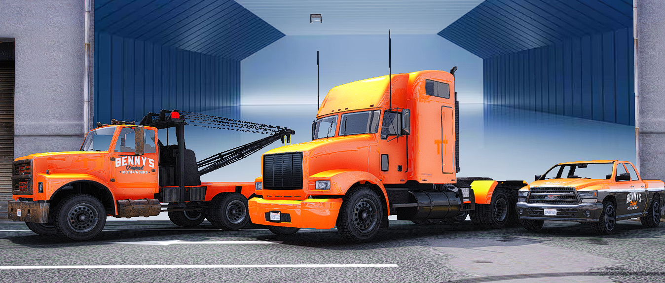 🚛 Benny’s Tow & Recovery Fleet