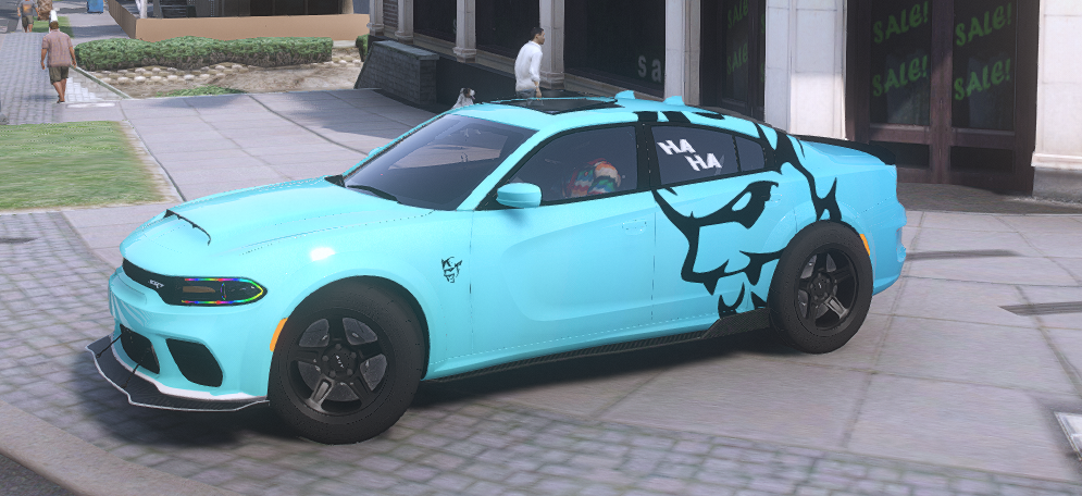 π Dodge Charger Hellcat (Joker Theme)