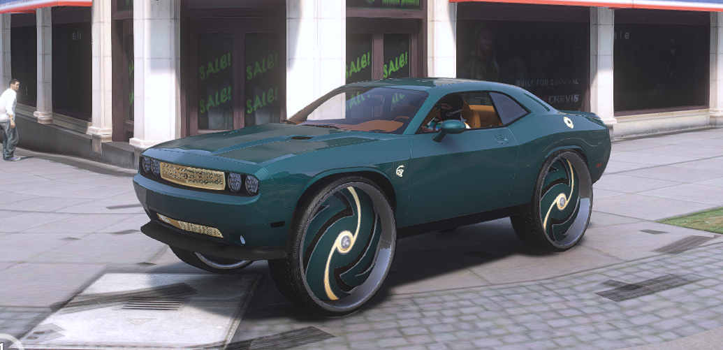 π Dodge Challenger Donk