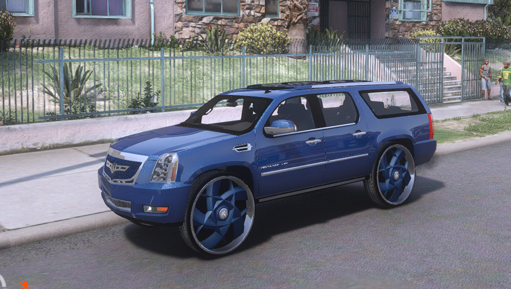 π Cadillac Escalade Donk β Big Body Luxury on Monster Rims