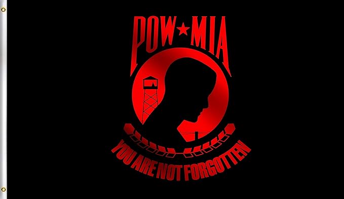 POW-MIA (RED )