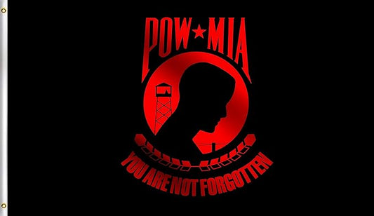POW-MIA (RED )