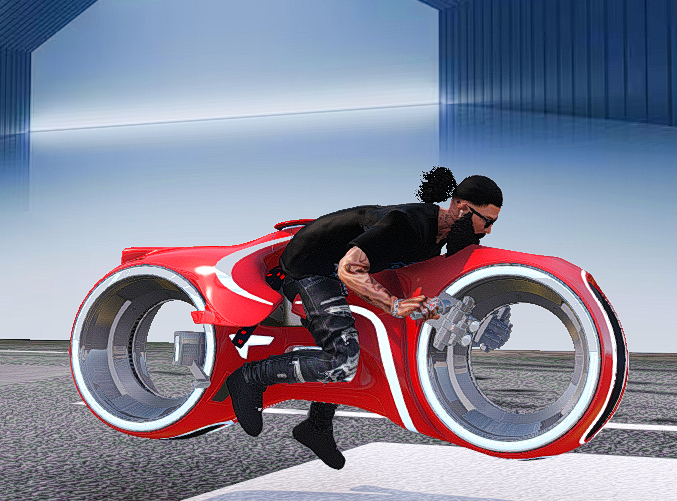 🚨 Flying Tron Bike 🚨