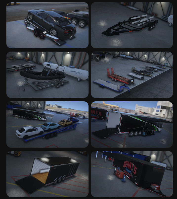 🚛 15 Trailer Pack + Tow Script 🚛
