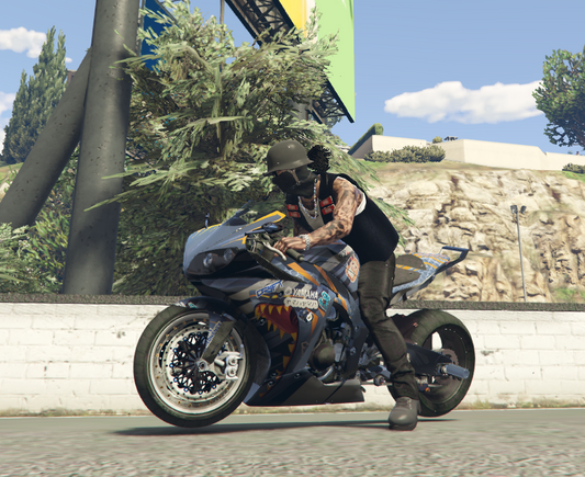 🏍️ Yamaha R1 Shark Edition 🏍️