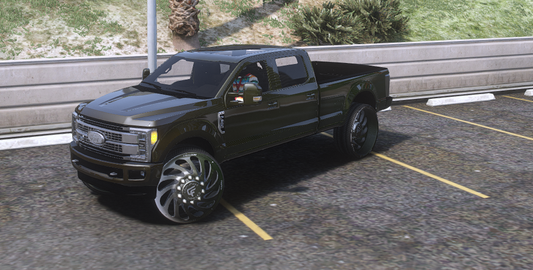 🛻 Ford F-250 Donk Truck — Heavy Duty Meets Street Flex