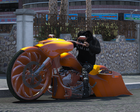 🔥 Custom Bagger Motorcycle