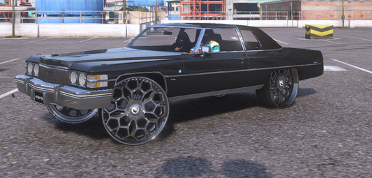 🖤 74 Cadillac Donk – Midnight Classic