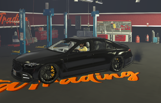 🔥 Blacked-Out Luxury Sedan (Debadged) 🔥