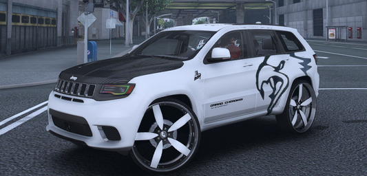 🐍 Jeep Grand Cherokee Hellcat Donk (Custom Wrap Edition)