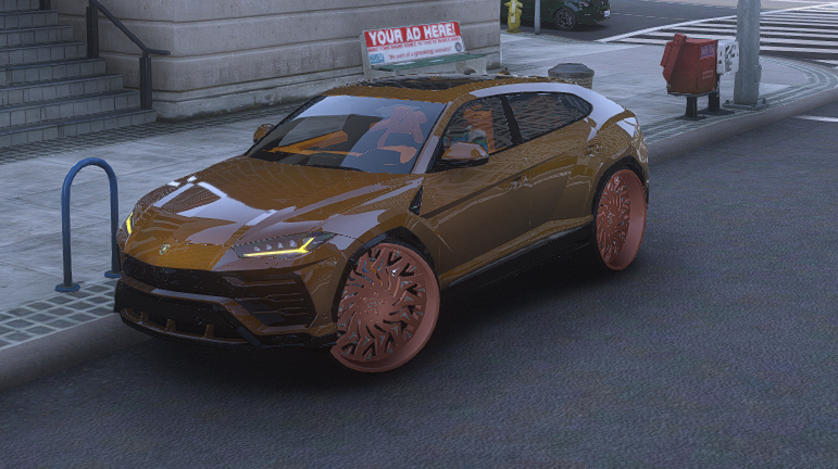🟤 Lamborghini Urus (Custom Donk Edition) 🟤