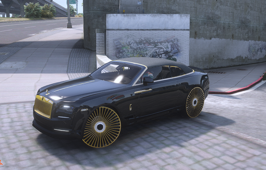 👑 Rolls-Royce Wraith Donk — Luxury on Big Rims