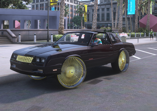 🚘 Monte Carlo Donk – Gold Spoke Edition
