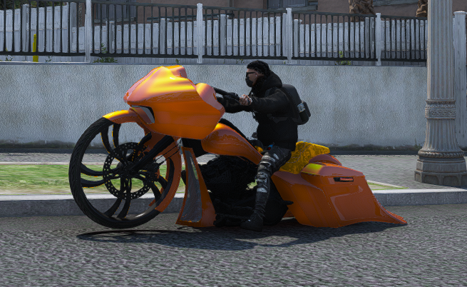 🔥 Custom Big Wheel Bagger